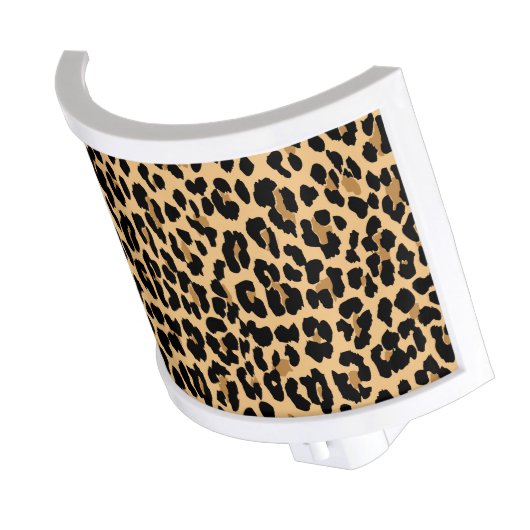Stylish Leopard Print Pattern Night Light (Angled)