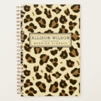 Stylish Leopard Print Planner
