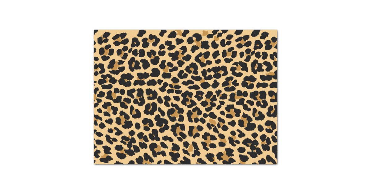 Describe a leopard image