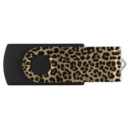 Stylish Leopard Print Usb Flash Thumb Drive