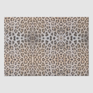 Stylish leopard skin fur animal print pattern chic tissue paper
