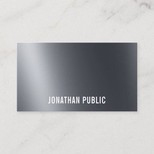 Stylish Light And Shadow Black Elegant Cool Luxury Business Card