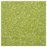 Stylish Lime Green Glitter Fabric