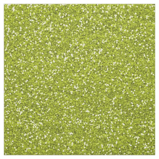 Green Glitter Fabric