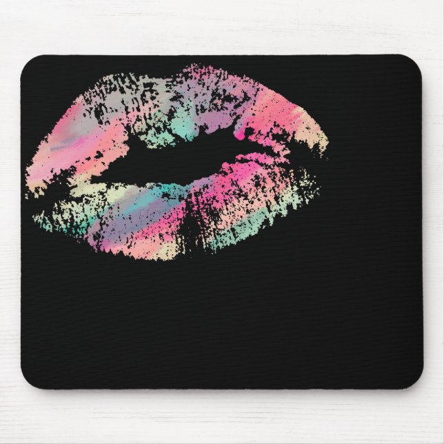 Stylish Lips #15 Mouse Pad (Front)