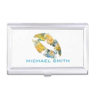 Stylish Lips #23 Case For Business Cards