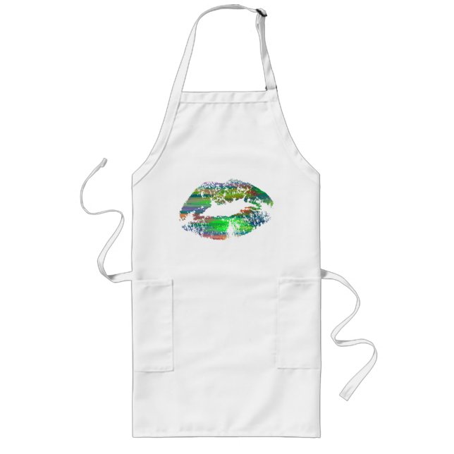Stylish Lips #6 Long Apron (Front)