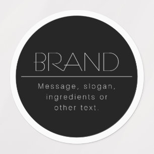 Stylish Looking Border Waterproof  Labels