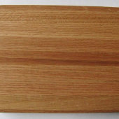 Stylish Love Story Cherry Wooden Cutting Board (Back)
