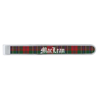 Stylish MacLean Plaid Custom Tie Bar