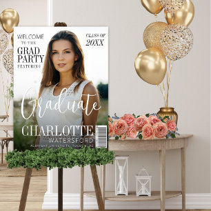 Stylish Magazine Cover The Graduate Class of Photo Print