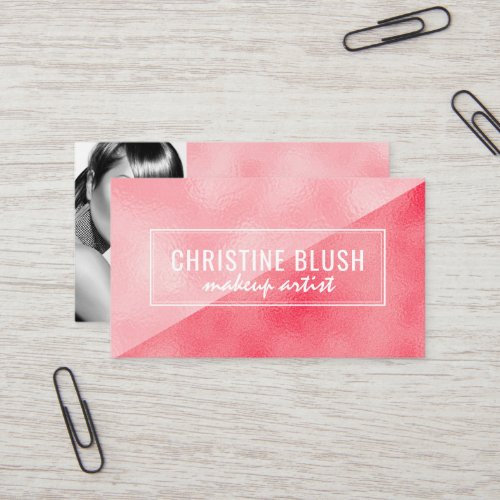 Stylish Makeup Artist Business Card Template