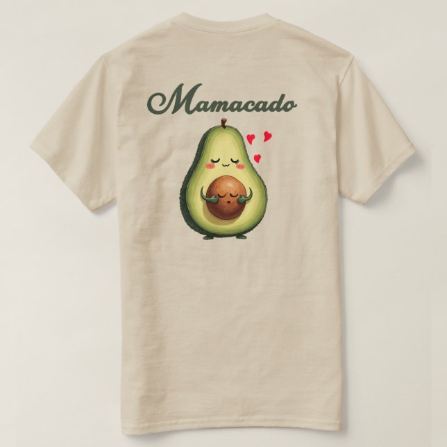 Stylish Mamacado Sweatshirt for new moms and baby  T-Shirt (Design Back)