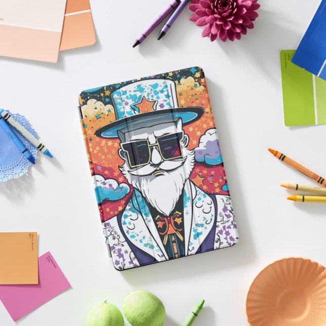 Stylish Man iPad Pro Cover (Desk)