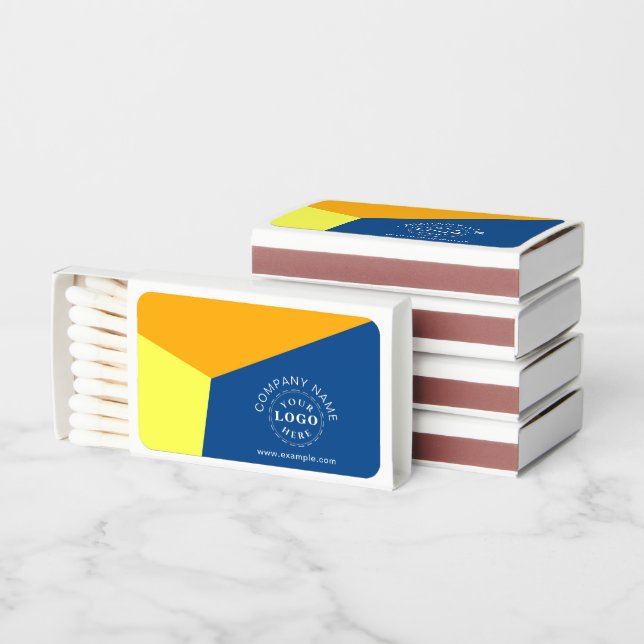 Stylish Matchboxes to Showcase Your Brand Identity (Stacked)