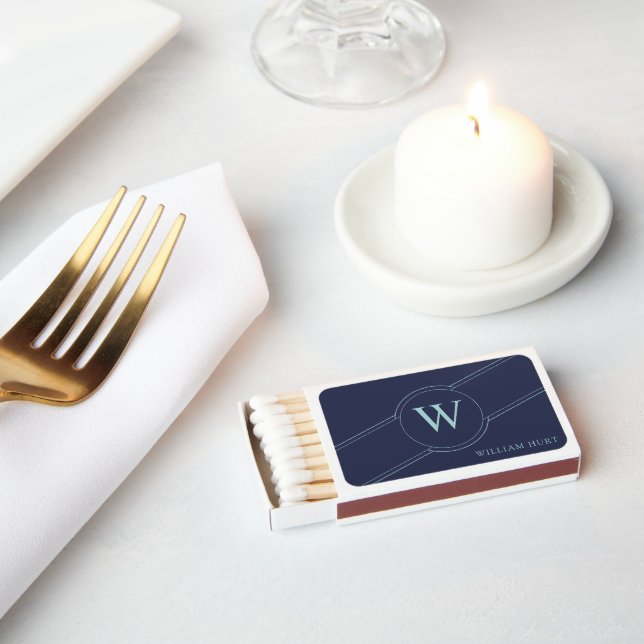 Stylish Matchboxes with Monogram and Name Customiz (Insitu)