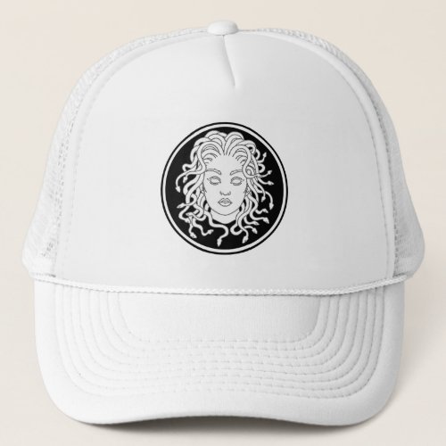 Stylish Medusa Head Trucker Hat
