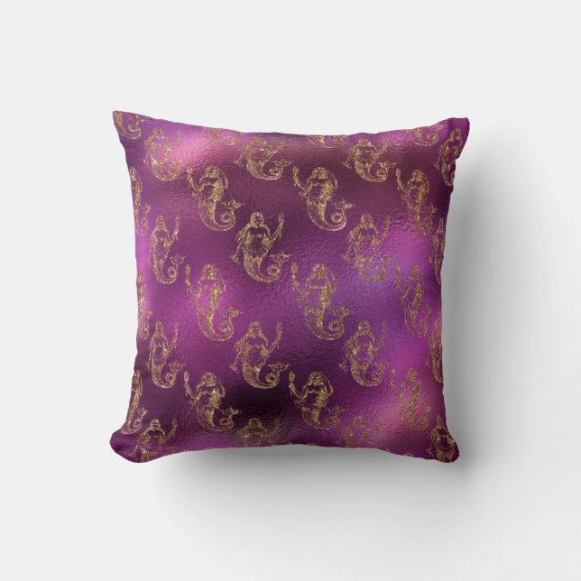 Stylish Mermaid Pillow (Front)