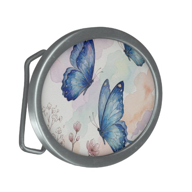 Stylish Metal Belt Buckle – Classic & Durable (Front Left)