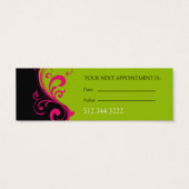 Stylish Mini Business Cards (Back)