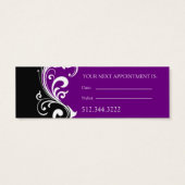 Stylish Mini Business Cards (Back)