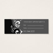 Stylish Mini Business Cards (Back)