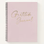 Stylish Minimalist Blush Gratitude Notebook