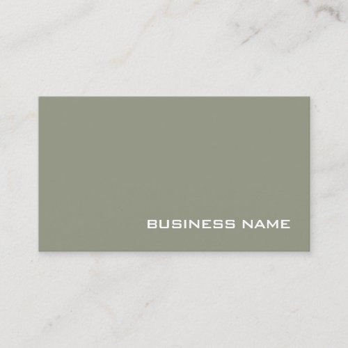 Stylish Minimalistic Monogram Design Modern Luxe Business Card
