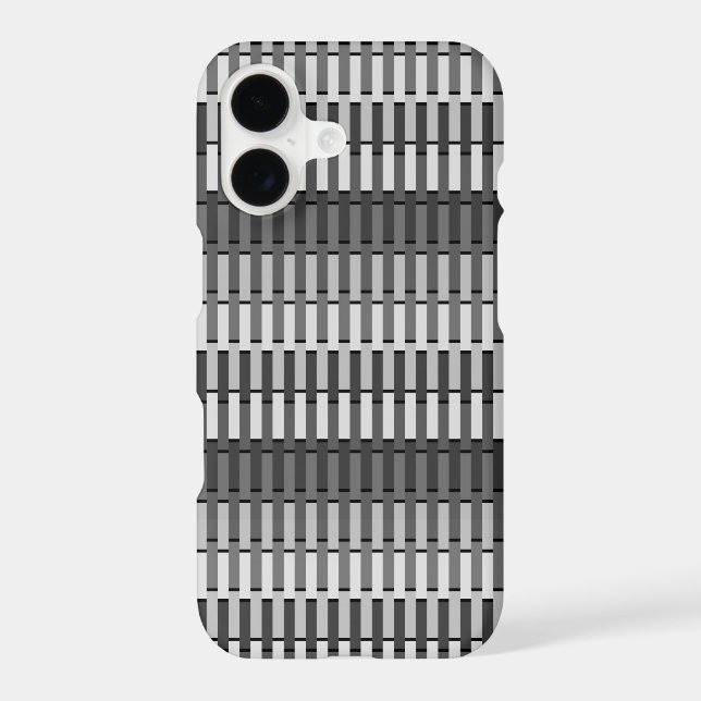 Stylish Modern Abstract Pattern Iphone Case (Back)