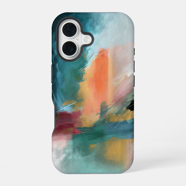 Stylish Modern Abstract Pattern Iphone Case (Back)