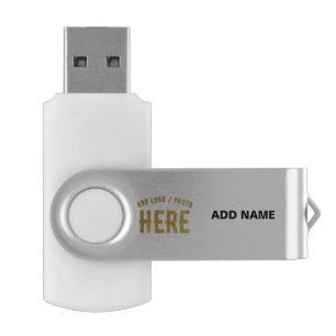 STYLISH MODERN ASH SILVERY VERIFIED BRANDED FLASH DRIVE