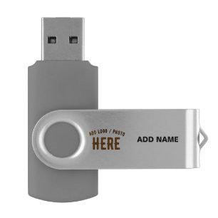 STYLISH MODERN ASH SILVERY VERIFIED BRANDED FLASH DRIVE