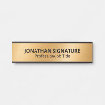 Stylish Modern Black Gold Glamorous Template Door