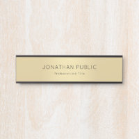 Stylish Modern Black Gold Glamorous Template