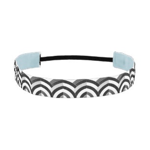 stylish modern chic chevrons athletic headband