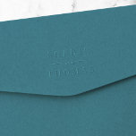 Stylish Modern Classic Couple Name Wedding Embosser<br><div class="desc">Stylish Modern Classic Couple Name Wedding embosser. 

Personalize it by replacing the placeholder text with your names.

*Please note that the Zazzle Watermark that appears in the zoom preview will NOT appear on the final printed product.

© Rosewood and Citrus</div>