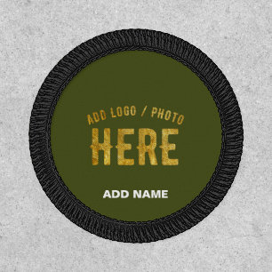 STYLISH MODERN CUSTOM ARMY GREEN VERIFIED BRANDED PATCH