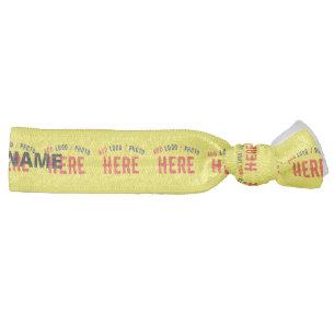 STYLISH MODERN CUSTOM BRIGHT YELLOW VERIFIED BRAND ELASTIC HAIR TIE