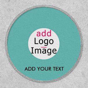 Stylish Modern Custom Business Chic Brand Mint Patch