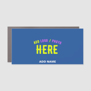 STYLISH MODERN CUSTOM COBALT BLUE VERIFIED BRANDED CAR MAGNET