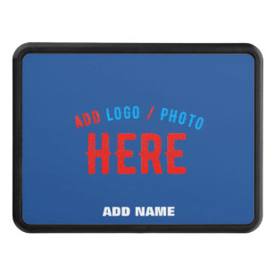 STYLISH MODERN CUSTOM COBALT BLUE VERIFIED BRANDED HITCH COVER
