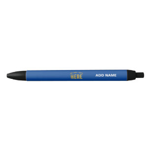 STYLISH MODERN CUSTOM COBALT BLUE VERIFIED BRANDED PEN