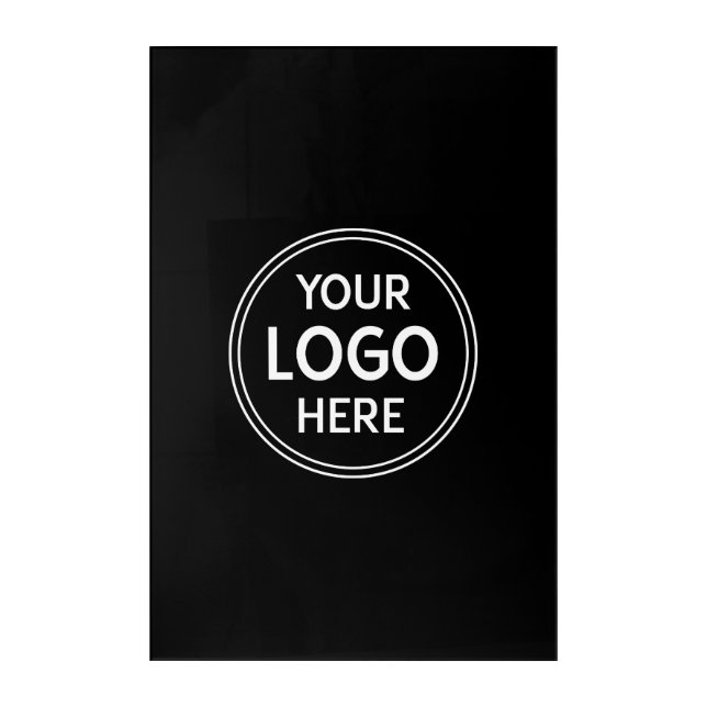 Stylish & Modern Custom Creations Verified  Acrylic Print (Front)