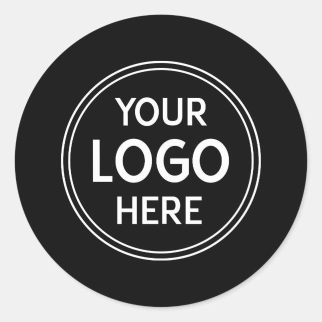 Stylish & Modern Custom Creations Verified  Classic Round Sticker (Front)