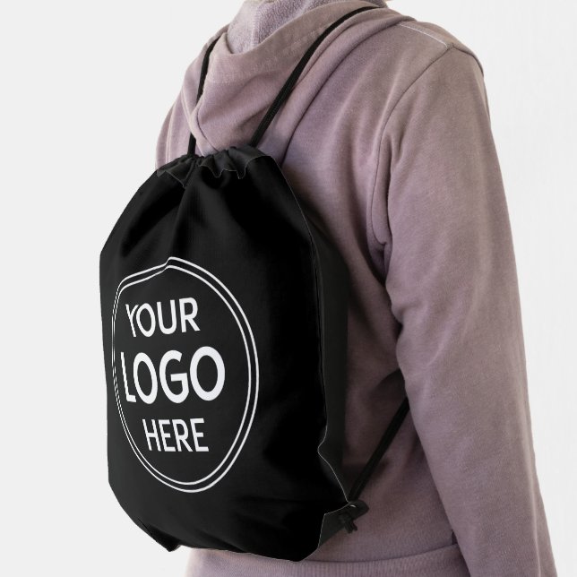 Stylish & Modern Custom Creations Verified Drawstring Bag (Insitu)