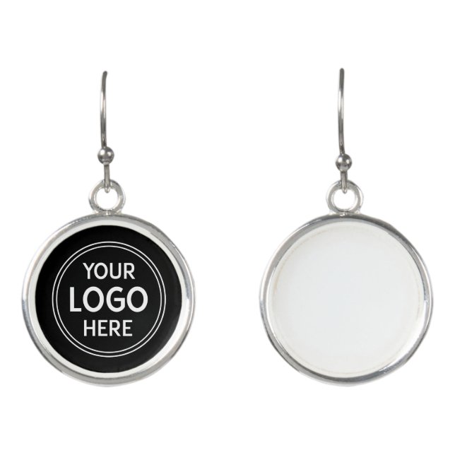 Stylish & Modern Custom Creations Verified  Earrings (Front)