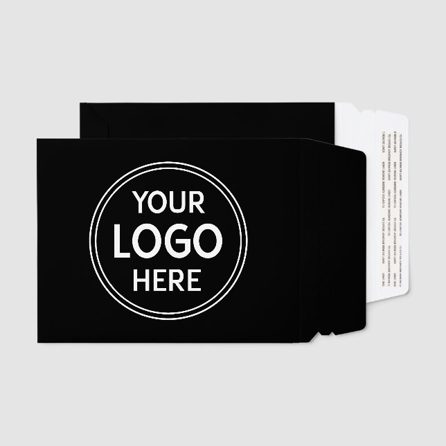 Stylish & Modern Custom Creations Verified  Envelope Mailers (Front & Back)