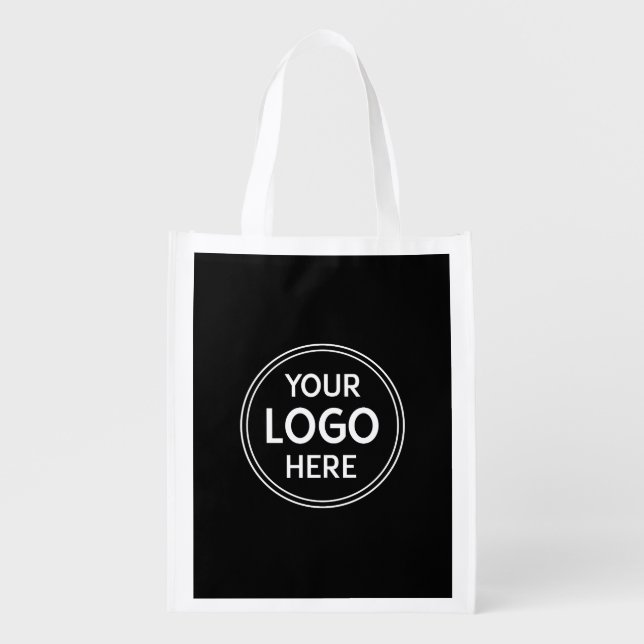 Stylish & Modern Custom Creations Verified  Grocery Bag (Front)