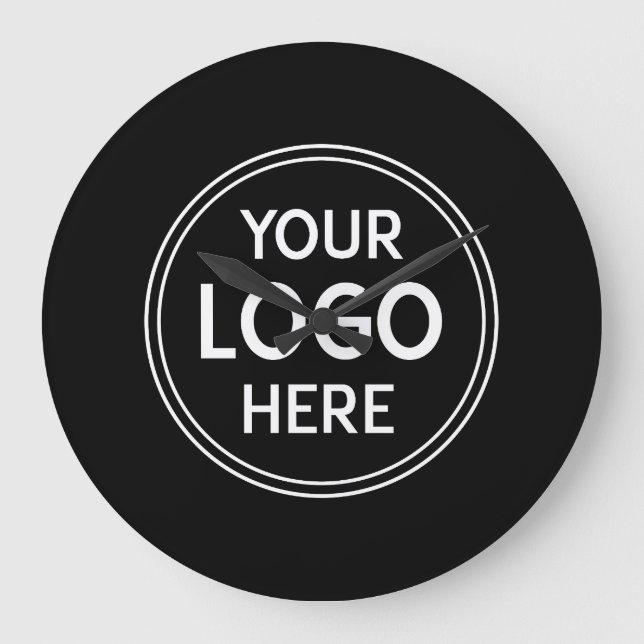 Stylish & Modern Custom Creations Verified  Large Clock (Front)