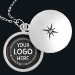 Stylish & Modern Custom Creations Verified  Locket Necklace<br><div class="desc">This design is accessible to all. Feel free to customize the logo,  images,  text,  and colors according to your preferences. Thank you very much.</div>